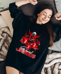 Daniel James Football Retro Poster Shirt 3 Daniel James Football Retro Poster Shirt