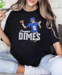 Daniel Jones Droppin’ Dimes American football quarterback New York Giants T Shirt