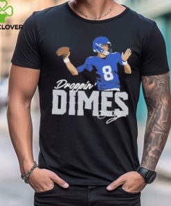 Daniel Jones Droppin’ Dimes American football quarterback New York Giants T Shirt