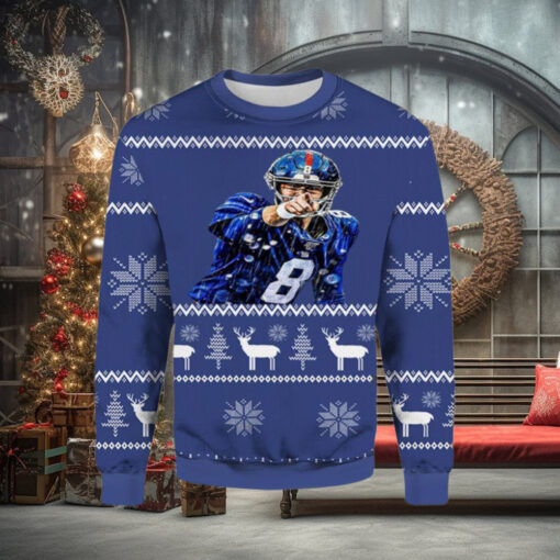 Daniel Jones Ugly Christmas Sweater