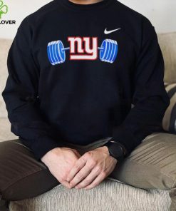 Daniel Jones Wearing Ny Barbell Shirt
