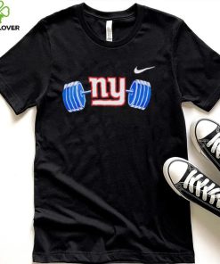 Daniel Jones Wearing Ny Barbell Shirt