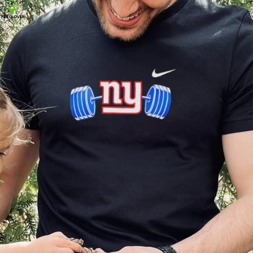 Daniel Jones Wearing Ny Barbell Shirt