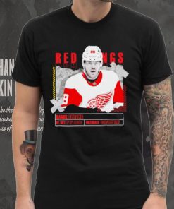 Daniel Sprong number 88 Detroit Red Wings ice hockey player pose paper gift hoodie, sweater, longsleeve, shirt v-neck, t-shirt