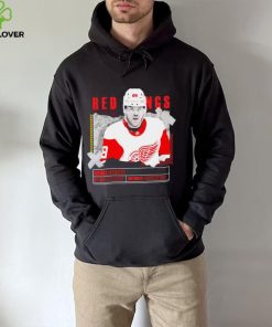 Daniel Sprong number 88 Detroit Red Wings ice hockey player pose paper gift hoodie, sweater, longsleeve, shirt v-neck, t-shirt