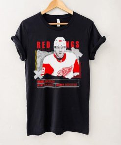 Daniel Sprong number 88 Detroit Red Wings ice hockey player pose paper gift hoodie, sweater, longsleeve, shirt v-neck, t-shirt