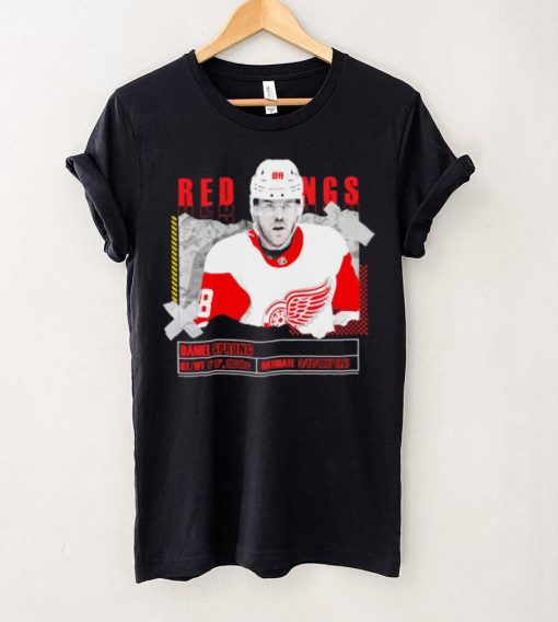 Daniel Sprong number 88 Detroit Red Wings ice hockey player pose paper gift hoodie, sweater, longsleeve, shirt v-neck, t-shirt