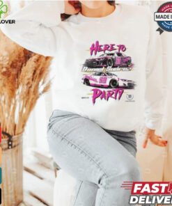 Daniel Suarez Trackhouse Racing Team Collection White Tootsies Cruisin Car Shirt
