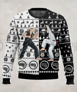 Daniel Vs Johnny Cobra Kai Ugly Sweater