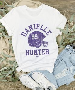 Danielle Hunter Minnesota Helmet Font Shirt