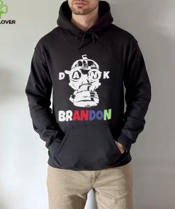 Dank Brandon Weed Gas Mask T Shirt