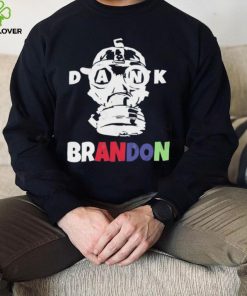 Dank Brandon Weed Gas Mask T Shirt