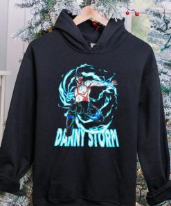 Danny Storm professional wrestler blue character shirt 1 Danny Storm professional wrestler blue character shirt