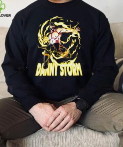 Danny Storm professional wrestler yellow character shirt 1 Danny Storm professional wrestler yellow character shirt
