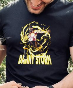 Danny Storm professional wrestler yellow character shirt 2 Danny Storm professional wrestler yellow character shirt