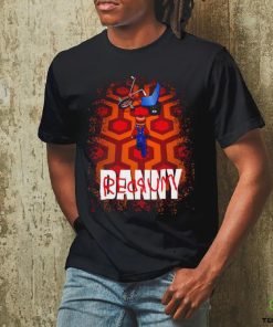 Danny Torrance walking toward his big wheel Redrum hoodie, sweater, longsleeve, shirt v-neck, t-shirt