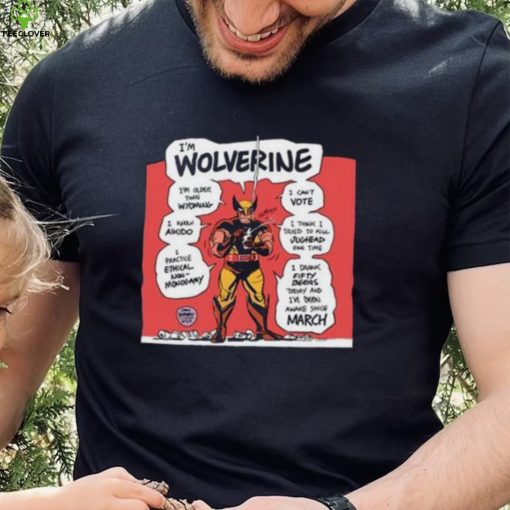 Danschkade I’m Wolverine I’m Older Than Wyoming I Can’t Vote Shirt