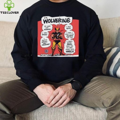 Danschkade I’m Wolverine I’m Older Than Wyoming I Can’t Vote Shirt