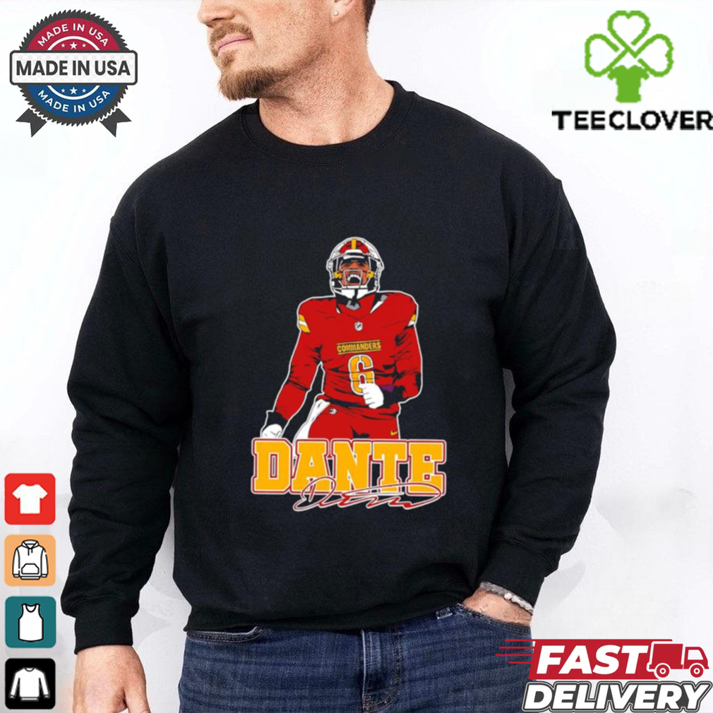 Dante Fowler Jr Washington Commanders Football Signature shirt Dante Fowler Jr Washington Commanders Football Signature shirt