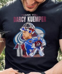 Darcy Kuemper Colorado Avalanche Thank You signature shirt