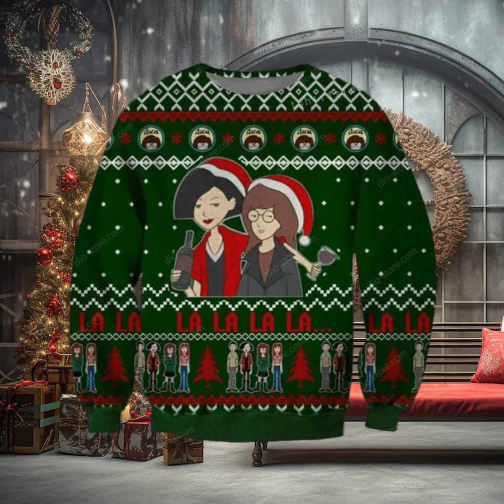 Daria La La La La Ugly Sweater For Woman Daria La La La La Ugly Sweater For Woman