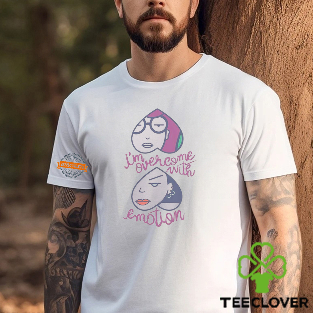 Daria Overcome with Emotion BFF Hearts T Shirt Daria Overcome with Emotion BFF Hearts T Shirt