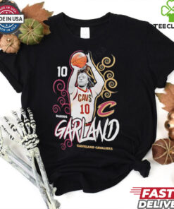 Darius Garland 10 Cleveland Cavaliers player graphic shirt