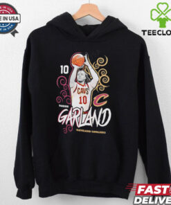 Darius Garland 10 Cleveland Cavaliers player graphic shirt