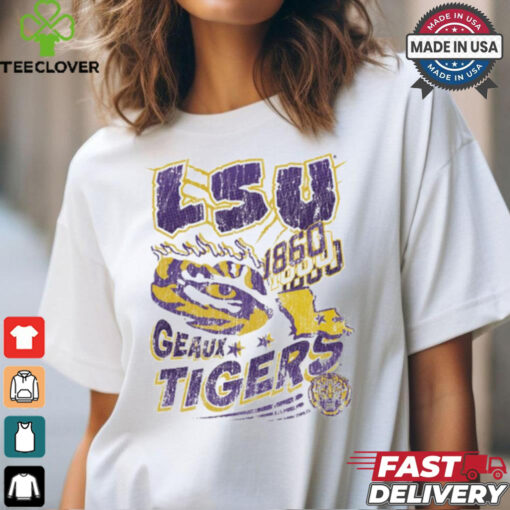 Dark Horse x LSU Tigers Logo Geaux 1860 Vintage t shirt