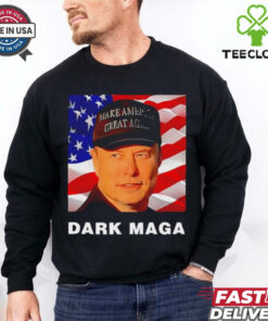 Dark Maga Elon Musk supports Trump to save democracy T Shirt 1 Dark Maga Elon Musk supports Trump to save democracy T Shirt