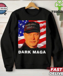 Dark Maga Elon Musk supports Trump to save democracy T Shirt 3 Dark Maga Elon Musk supports Trump to save democracy T Shirt