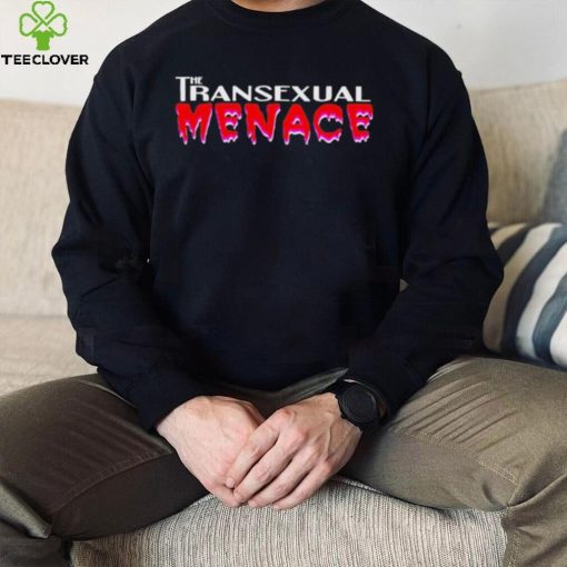 Dark Natalie Wearing The Transexual Menace Shirt