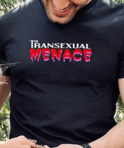 Dark Natalie Wearing The Transexual Menace Shirt