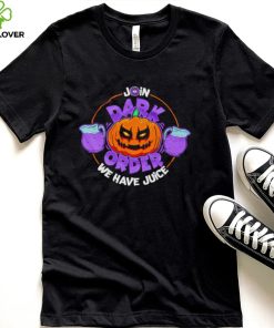 Dark Order we have juice Pumpkin art Halloween hoodie, sweater, longsleeve, shirt v-neck, t-shirt