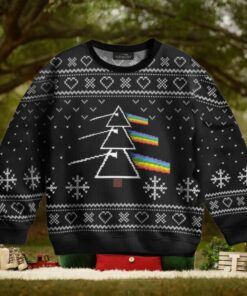 Dark Side Of Christmas Pink Floyd Black – Pink Floyd Ugly Christmas Sweater