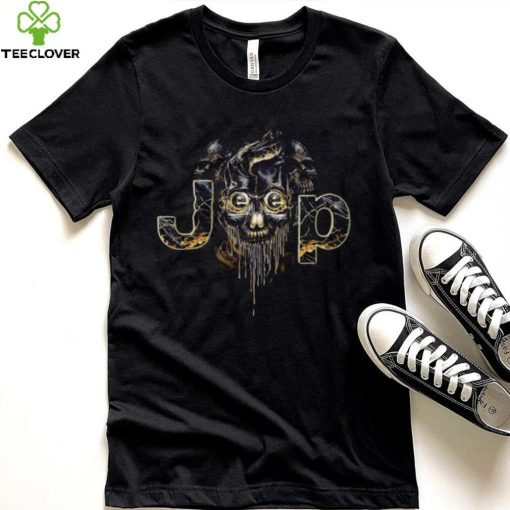 Dark Skull Jeep logo shirt