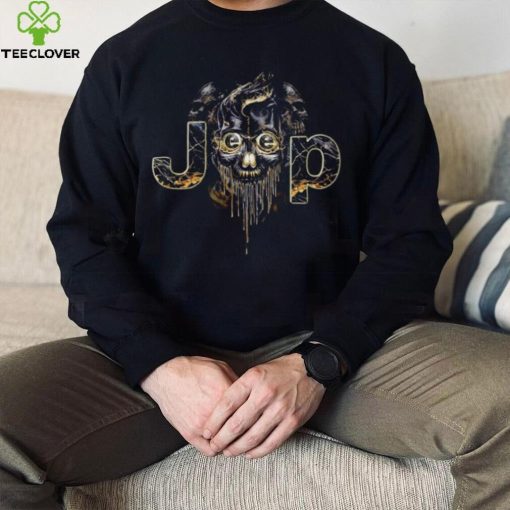 Dark Skull Jeep logo shirt