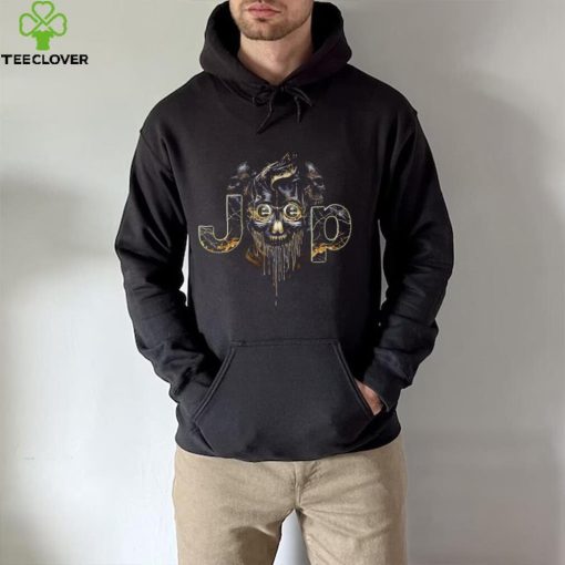 Dark Skull Jeep logo shirt