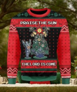 Dark Souls Praise The Sun The Lord Is Come Ugly Sweater Party
