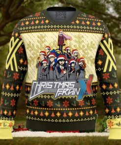 Darling In The Franxx Christmas Feels Ugly Christmas Sweater 3D Gift Christmas Funny