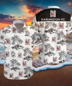 Darlington FC Hawaiian Shirt