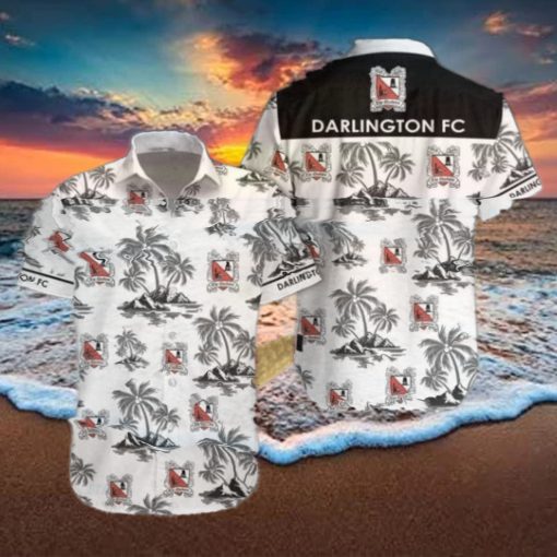 Darlington FC Hawaiian Shirt