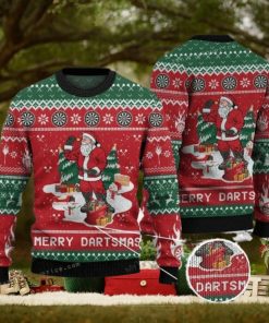 Dart Lovers Gift Merry Dartsmas Womens Ugly Sweater