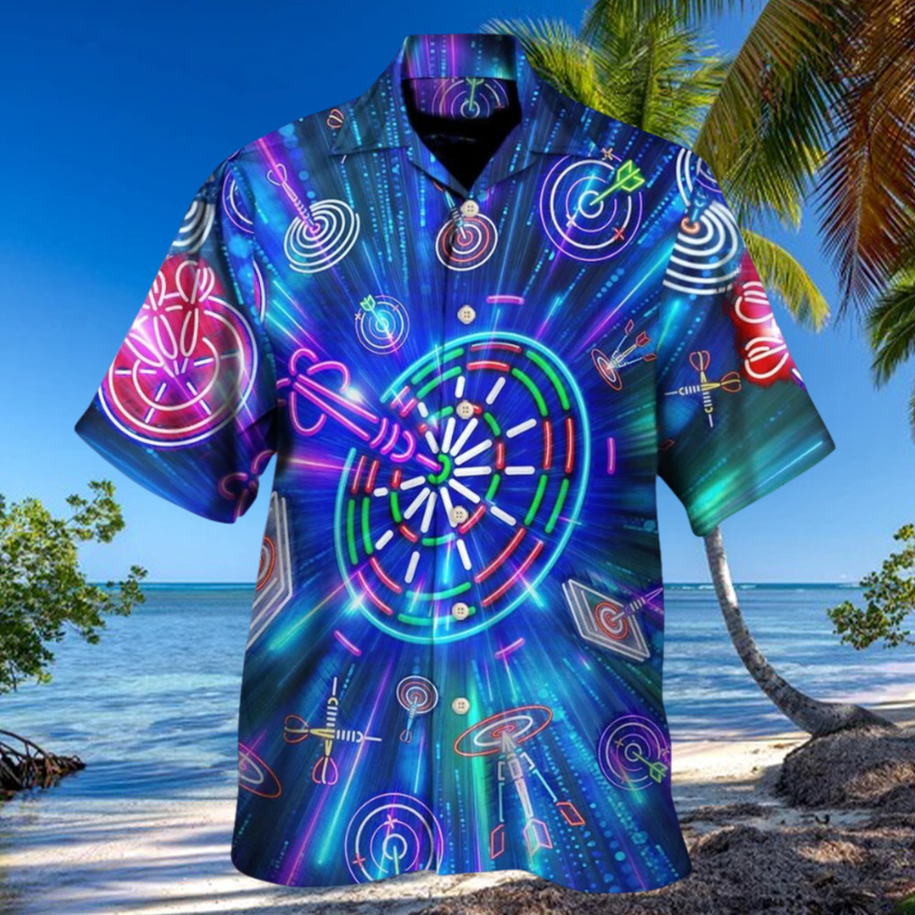 Dart Neon Sign Bright Royal Hawaii Shirt, Summer Beach Shirt, Hawaii Shirt, Shirt For Dart Lovers Dart Neon Sign Bright Royal Hawaii Shirt, Summer Beach Shirt, Hawaii Shirt, Shirt For Dart Lovers