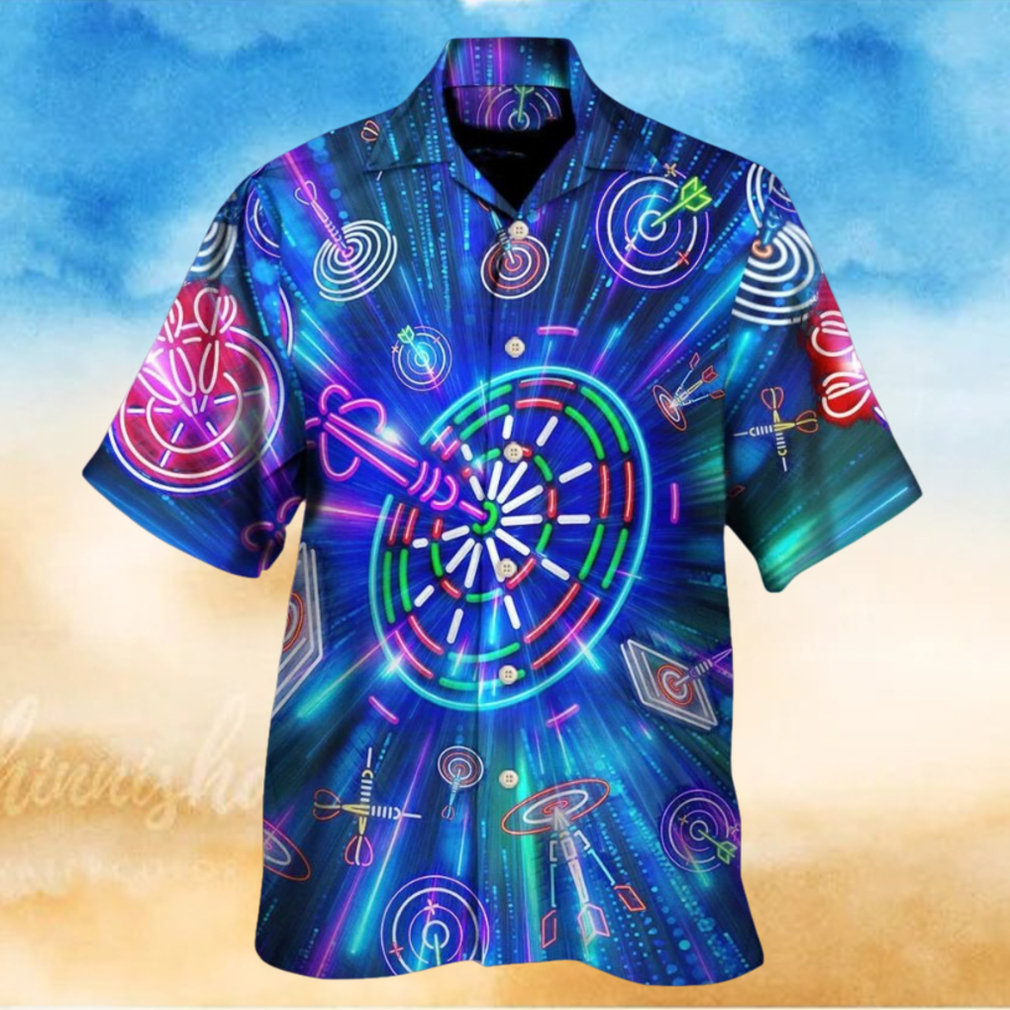 Dart Neon Sign Bright Royal Hawaii Shirt, Summer Beach Shirt, Hawaii Shirt, Shirt For Dart Lovers Dart Neon Sign Bright Royal Hawaii Shirt, Summer Beach Shirt, Hawaii Shirt, Shirt For Dart Lovers