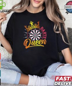 Dart player dart queen darts game shirt