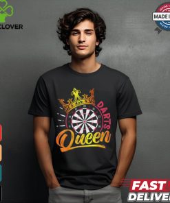 Dart player dart queen darts game shirt