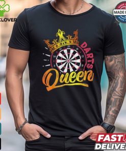 Dart player dart queen darts game shirt