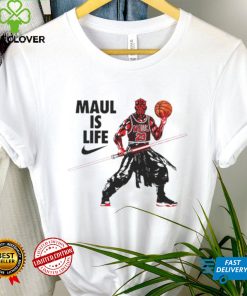 Darth Maul is life basketball shirt