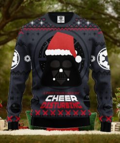 Darth Vader Cheer Ugly Christmas Sweater For Men Women